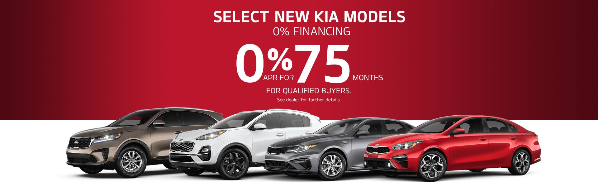 Select New Kia Models